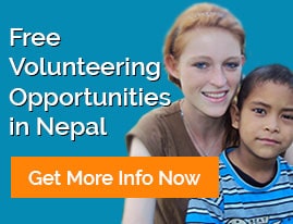 free volunteer in Nepal