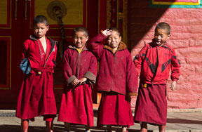 Teaching English to Buddhist Monks